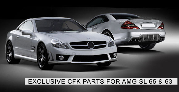 Exclusive CFK Parts for AMG SL 65